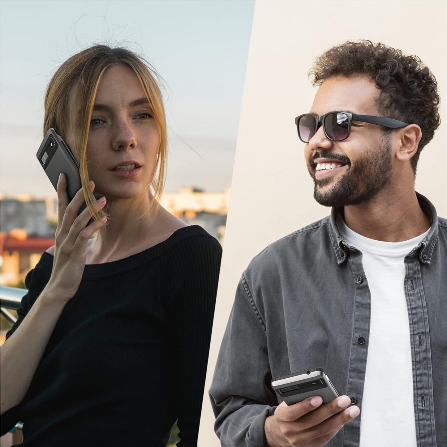 VENA Outcross for Google Pixel 6A 5G Case, Military Grade Drop Protection, Dual Layer Shockproof Protective Phone Case - Graphite Gray/Black  Vena   