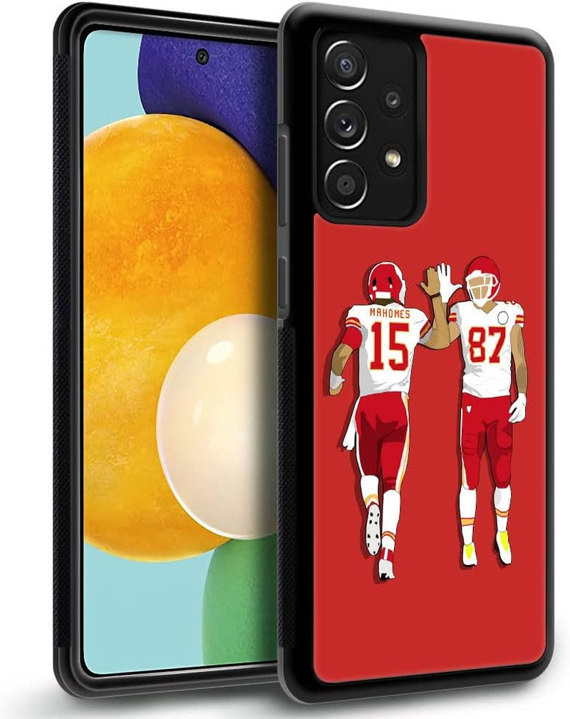 DJSOK Compatible with Samsung Galaxy A53 5G Case,Football A5 for Girl Men Drop Protection Pattern with Soft TPU Bumper Case for Samsung Galaxy A53 5G