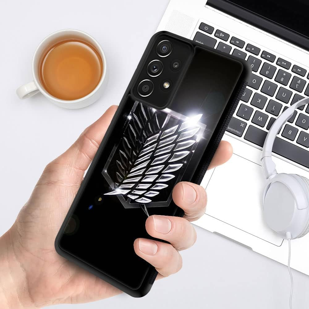 CARLOCA Case Compatible with Samsung Galaxy A53 5G Case,Animation Cartoon 1356 Pattern Design Shockproof Plexiglass Scratch Resistant Hard Case for Samsung Galaxy A53 5G