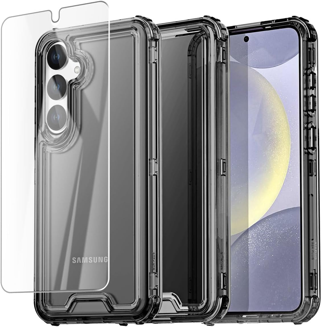 Aicase for Samsung Galaxy S24 Case,Heavy Duty 2-Layer Pocket-Friendly Durable Military Grade Protection Shockproof/Drop Proof Protective Cover for Samsung Galaxy S24 5G 6.1" 2024_9