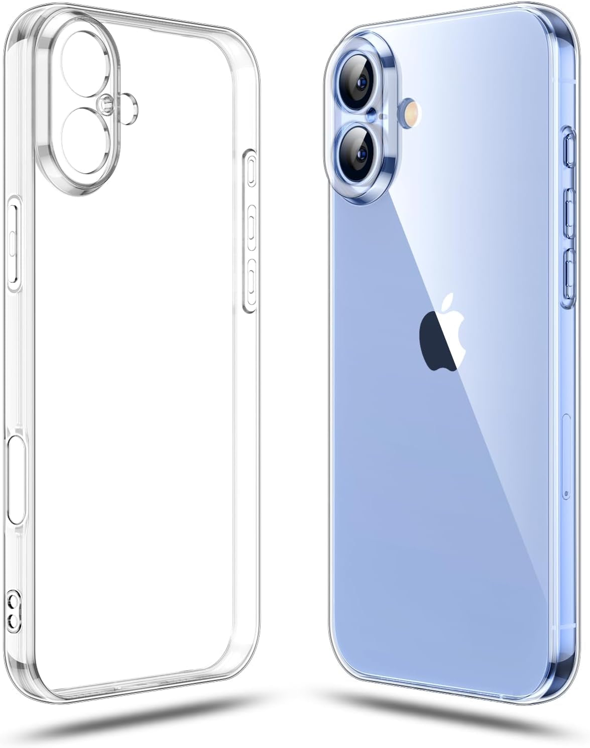 Shamo'S Clear TPU Case for Iphone 17 Pro Max – with Camera Protection, Ultra Slim, Shockproof, Anti-Yellowing, Scratch-Resistant, Wireless Charging Compatible, Enhanced Grip (For Iphone 17 Pro Max)