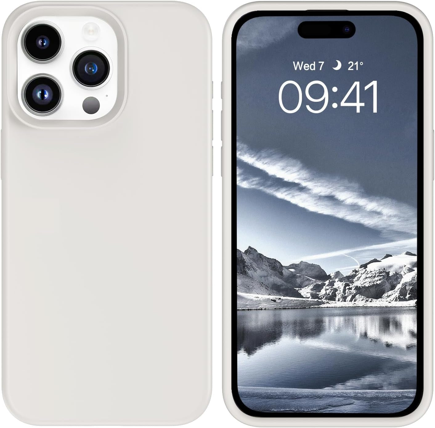 BENTOBEN for Iphone 15 Pro Case, Iphone 15 Pro Phone Case, Soft Silicone Gel Bumper Shockproof Phone Case, Anti-Scratch Protective Case Cover with Microfiber Lining for Iphone 15 Pro 6.1", Hot Pink  BENTOBEN   