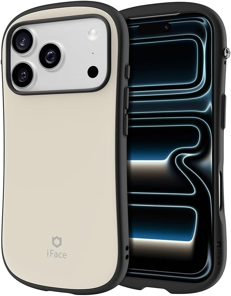 Iface Compatible with Iphone 17 Pro Max Case [First Class Magsynq][Magsafe Compatible] Ergonomic Grip Unique Design Glossy Cute Bumper Shockproof Drop Protection Hard Magnetic Cell Phone Cover - Black