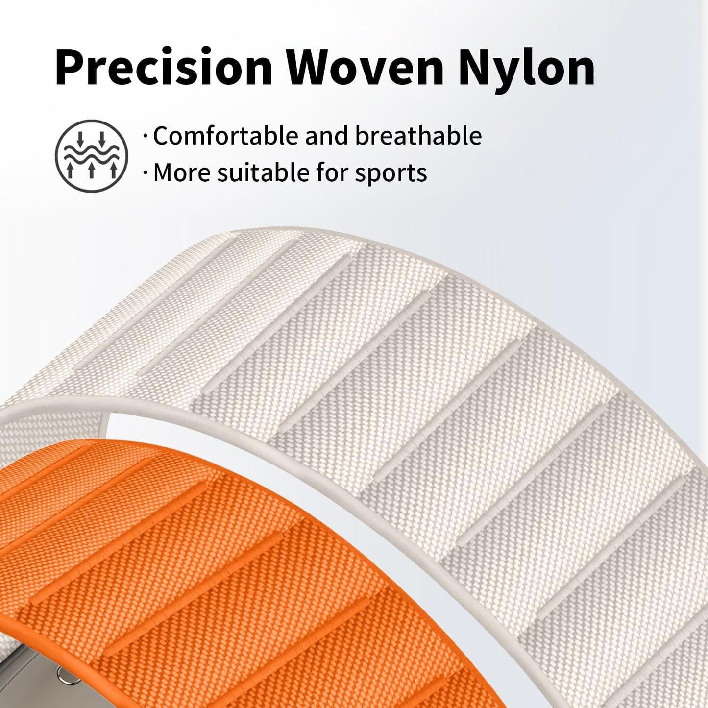 3 Pack Alpine Loop Compatible with Apple Watch Ultra 2/Ultra Band 49Mm 45Mm 44Mm 42Mm 41Mm 40Mm 38Mm for Men Women, Nylon Sport Loop Replacement Strap with C-Hook for Iwatch Ultra SE Series 9/8/7/6/5/4/3/2/1