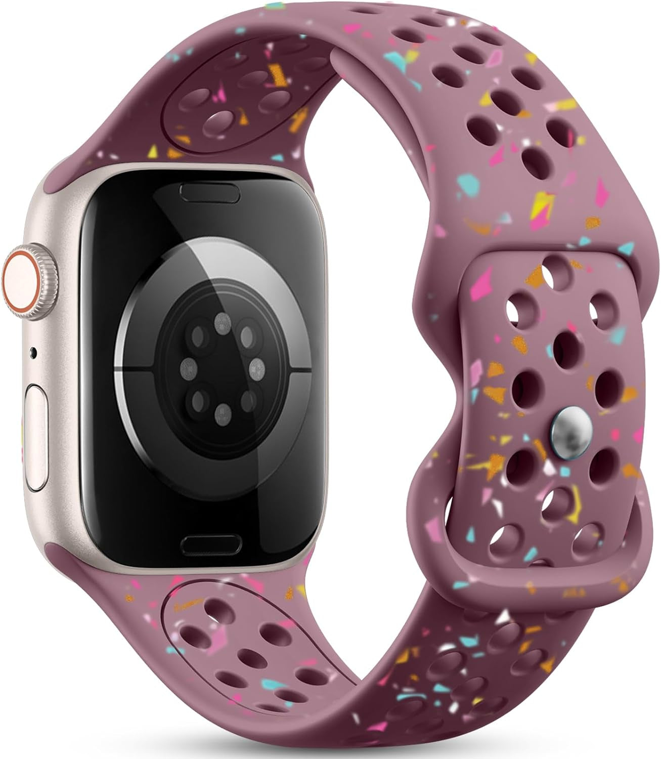 GEAK Nature Friendly Bands Compatible with Apple Watch Band 40Mm 38Mm 44Mm 42Mm 41Mm 45Mm 49Mm Women Men, Breathable Sport Replacement Iwatch Bands Compatible for Iwatch Ultra 2 Series 9 8 7 6 5 4 3 SE