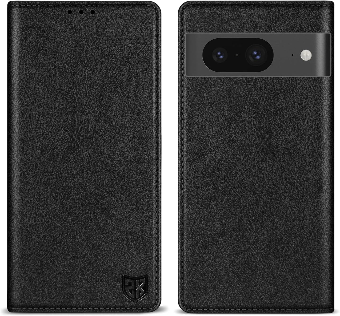 ZZXX for Google Pixel 8 Pro Wallet Case with [RFID Blocking] Card Slot Stand Strong Magnetic Leather Flip Fold Protective Phone Case for Google Pixel 8 Pro Case Wallet(Black-6.7 Inch)  ZZXX Black Google Pixel 8 