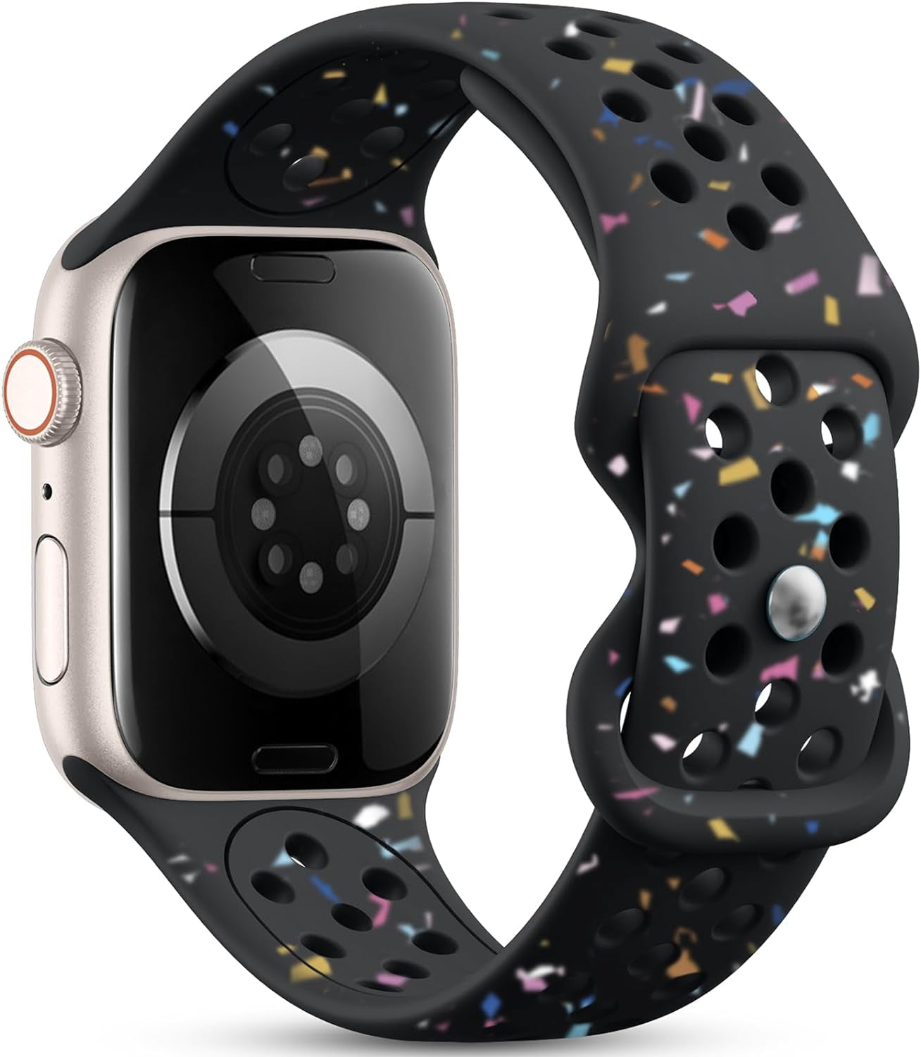 GEAK Nature Friendly Bands Compatible with Apple Watch Band 40Mm 38Mm 44Mm 42Mm 41Mm 45Mm 49Mm Women Men, Breathable Sport Replacement Iwatch Bands Compatible for Iwatch Ultra 2 Series 9 8 7 6 5 4 3 SE