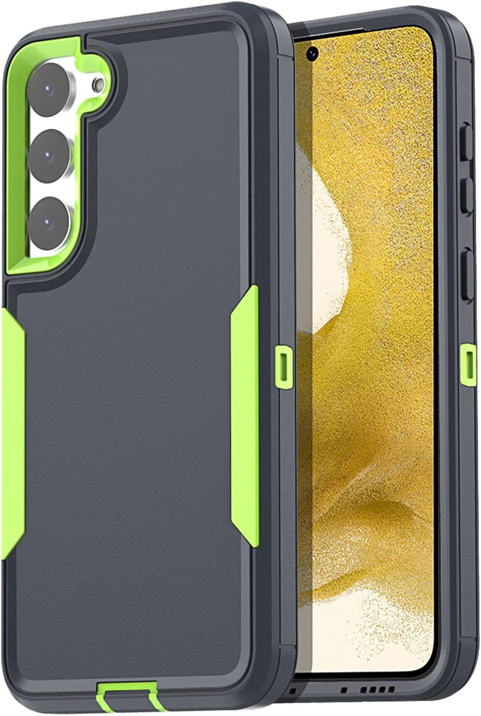 Aicase Case for Samsung Galaxy S22 Plus,Support Magnetic Car Mount Heavy Duty 2-Layer Pocket-Friendly Durable Military Grade Protection Shockproof/Drop Proof Protective Cover for S22 Plus_3