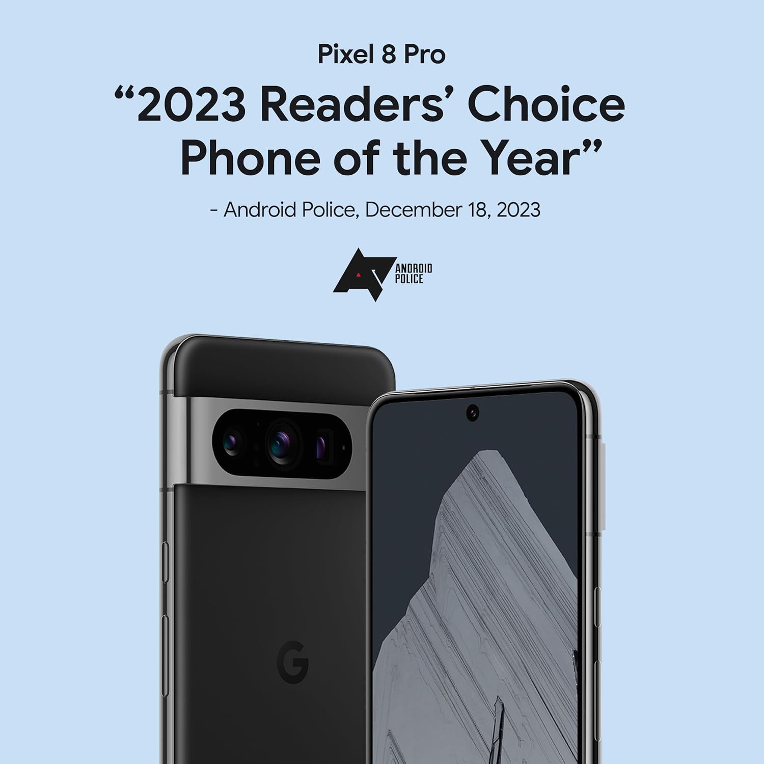 Google Pixel 8 Pro - Unlocked Android Smartphone with Telephoto Lens and Super Actua Display - 24-Hour Battery - Bay - 128 GB  Google   