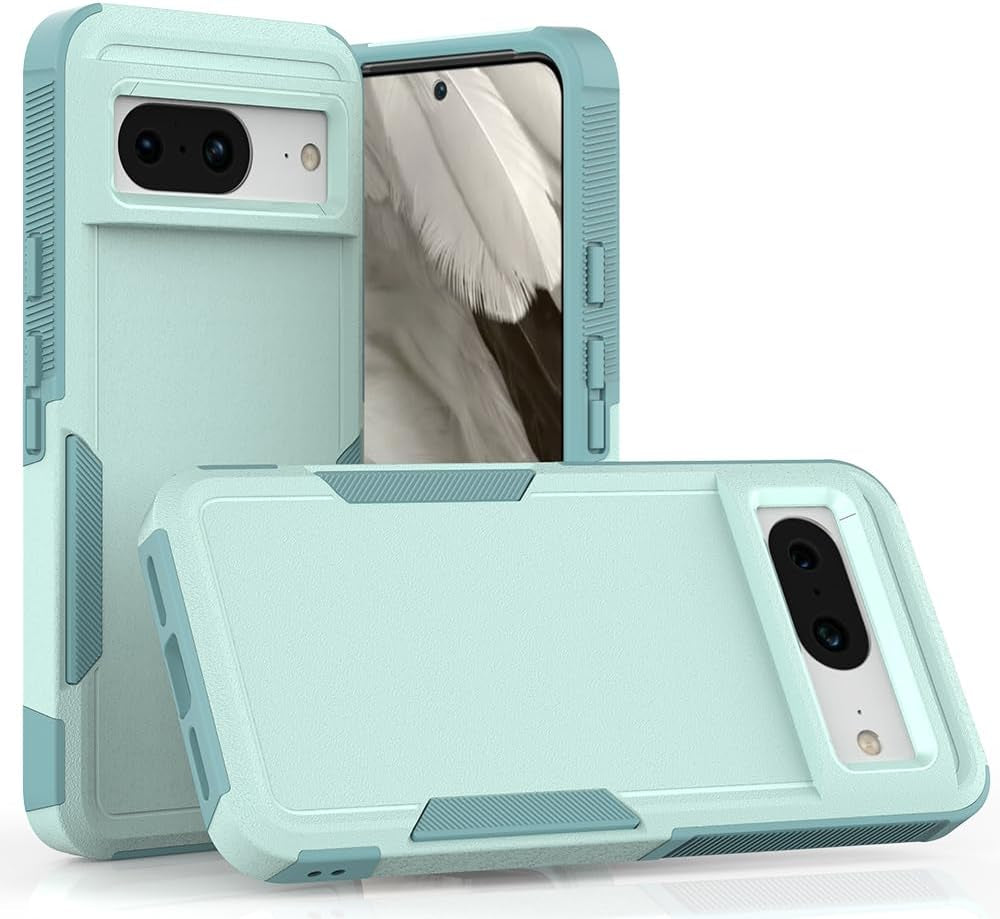 Case for Pixel Fold 5G, Shockproof, Strong and Durable Phone Protective Case for Google Pixel Fold 2023, Black  WOGROO Light Blue Pixel 8 