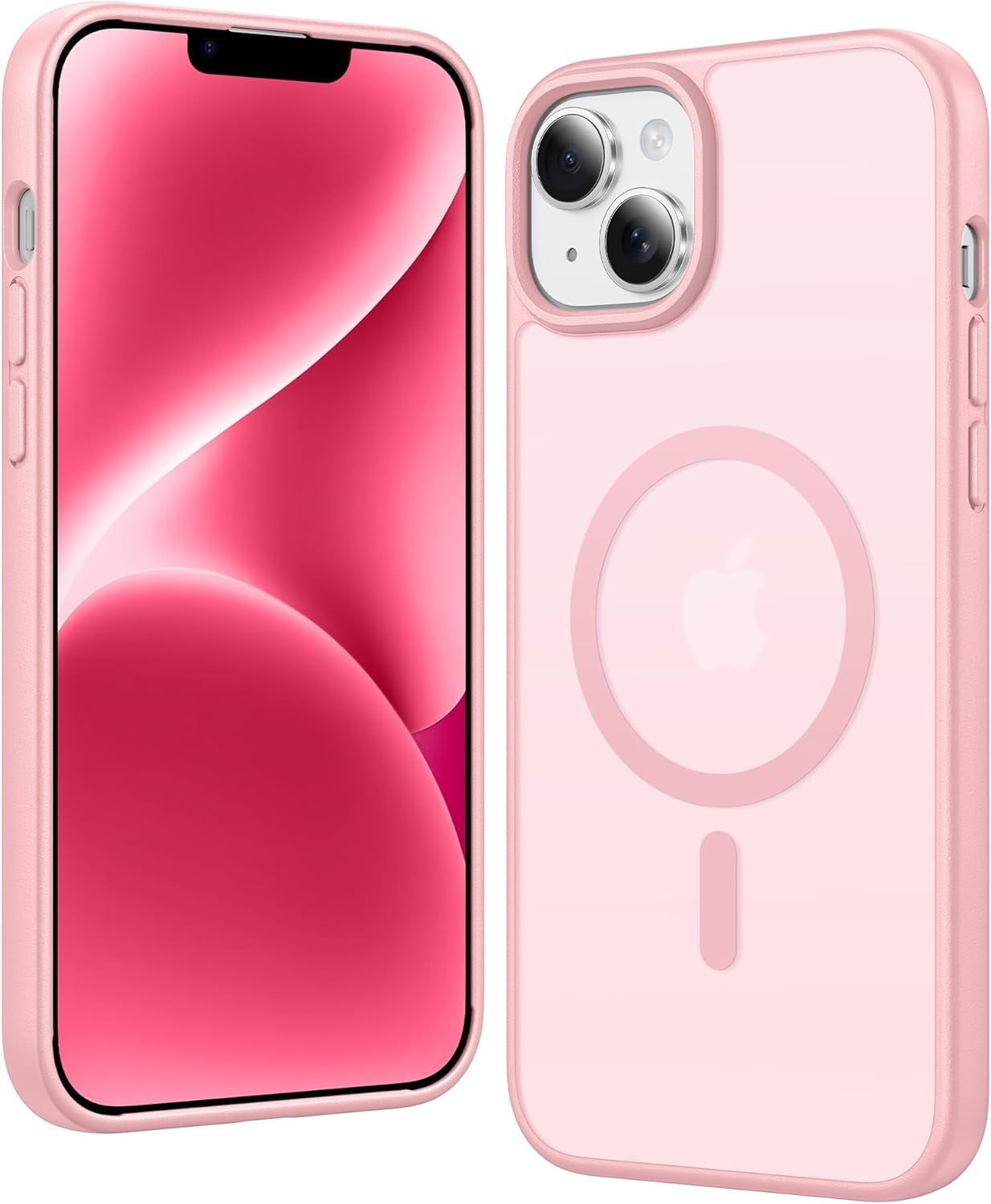 FNTCASE for Iphone 17 Pro-Max Case: Clear Magnetic Phone Cases with Screen Protector Compatible with Magsafe Slim anti Yellowing Rugged Shockproof Protective Transparent Cell Cover (A-Clear)