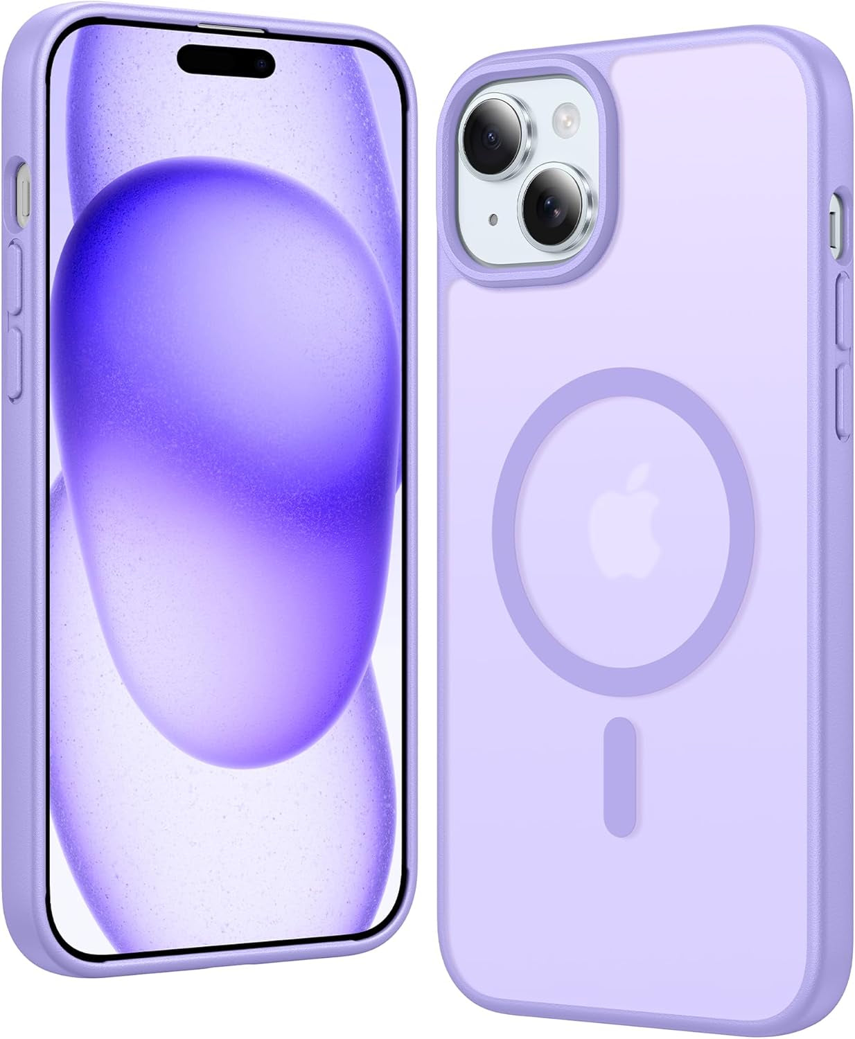 FNTCASE for Iphone 17 Pro-Max Case: Clear Magnetic Phone Cases with Screen Protector Compatible with Magsafe Slim anti Yellowing Rugged Shockproof Protective Transparent Cell Cover (A-Clear)