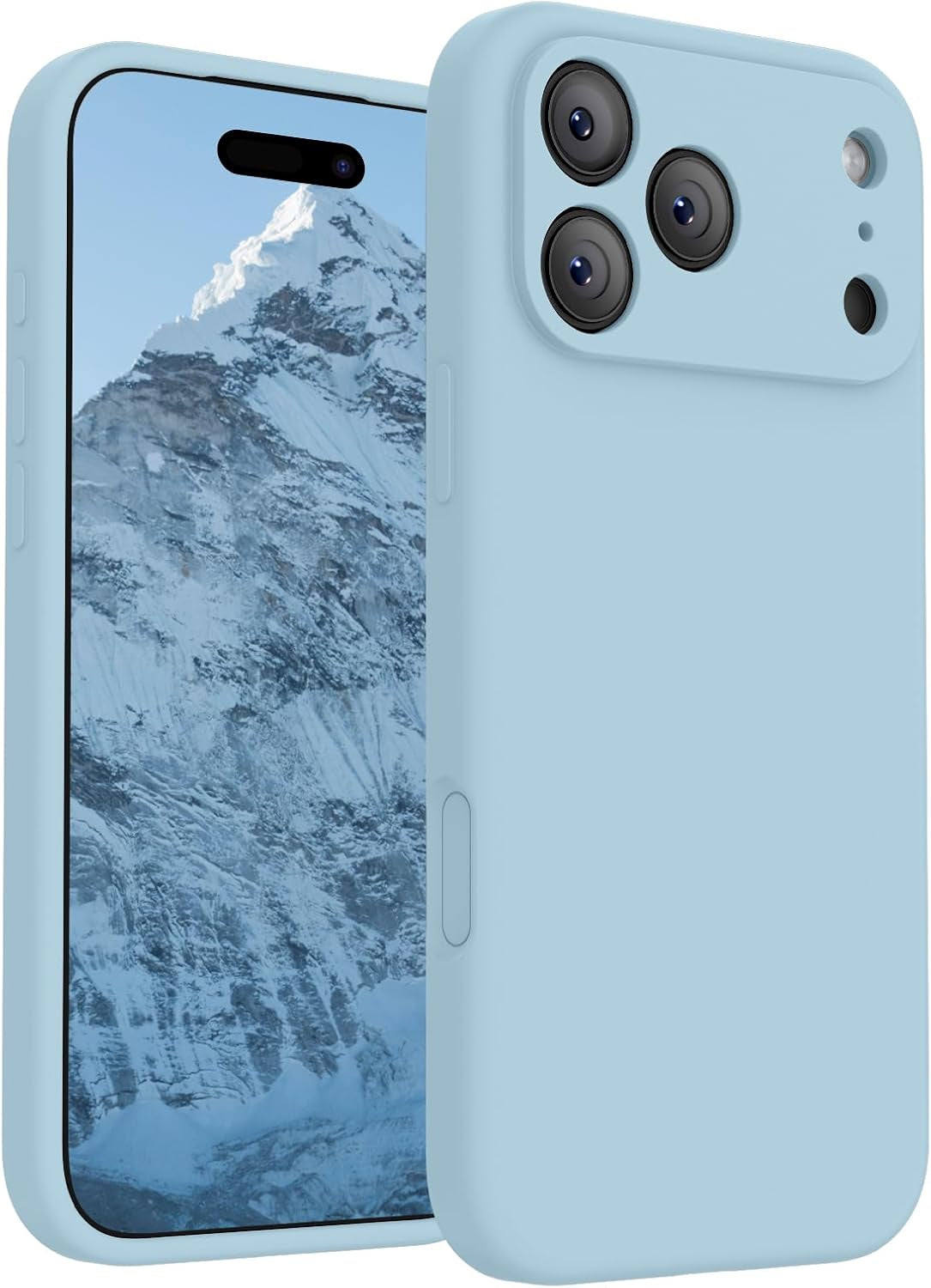 Firenova Magnetic for Iphone 17 Pro Case, Compatible with Magsafe, [Integrated Silicone Camera Control Button] [Camera Protection] Anti-Scratch Microfiber Lining Phone Case, 6.3", Black