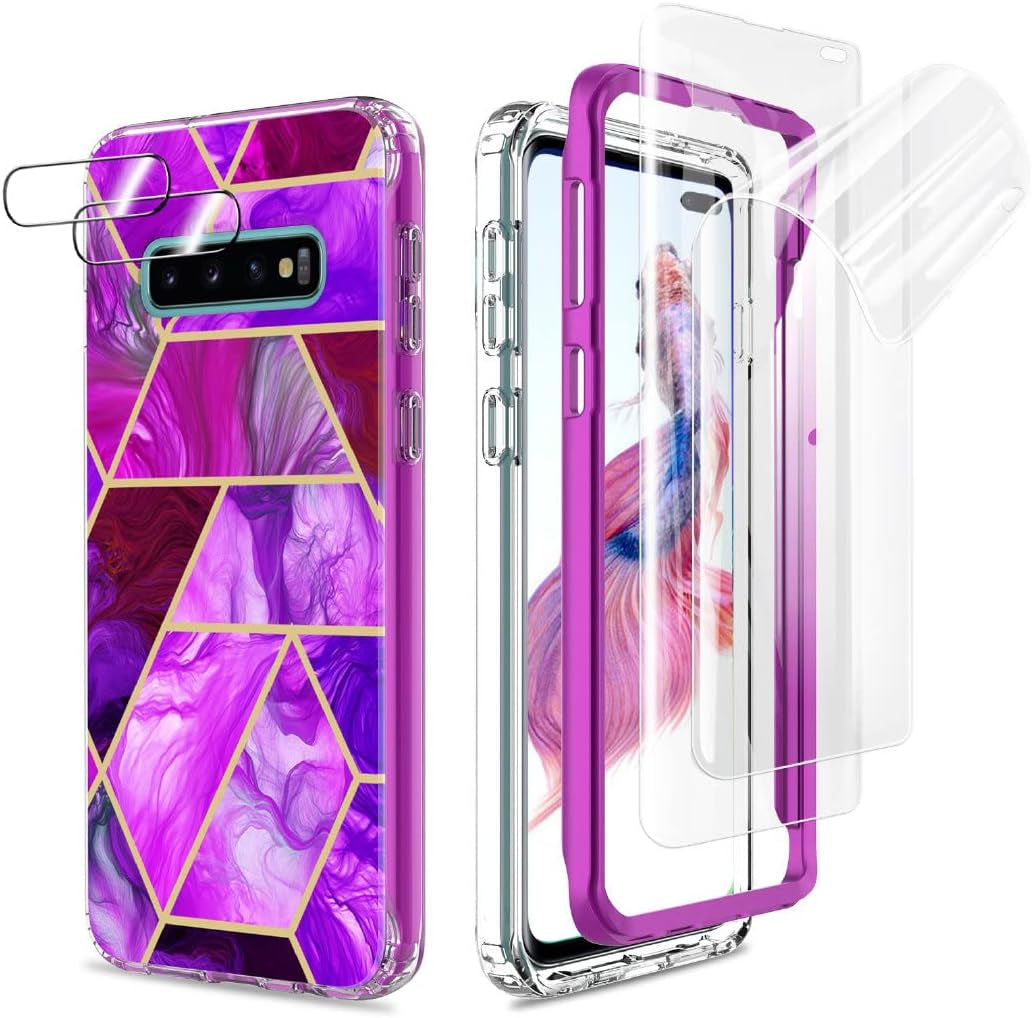 For Samsung Galaxy S22 Ultra Case with Screen Protector, 360 Rotate Ring Kickstand [Work with Magnetic Car Mount], Military Grade Shockproof Phone Case for Samsung S22 Ultra 6.8 Inch, Turquoise