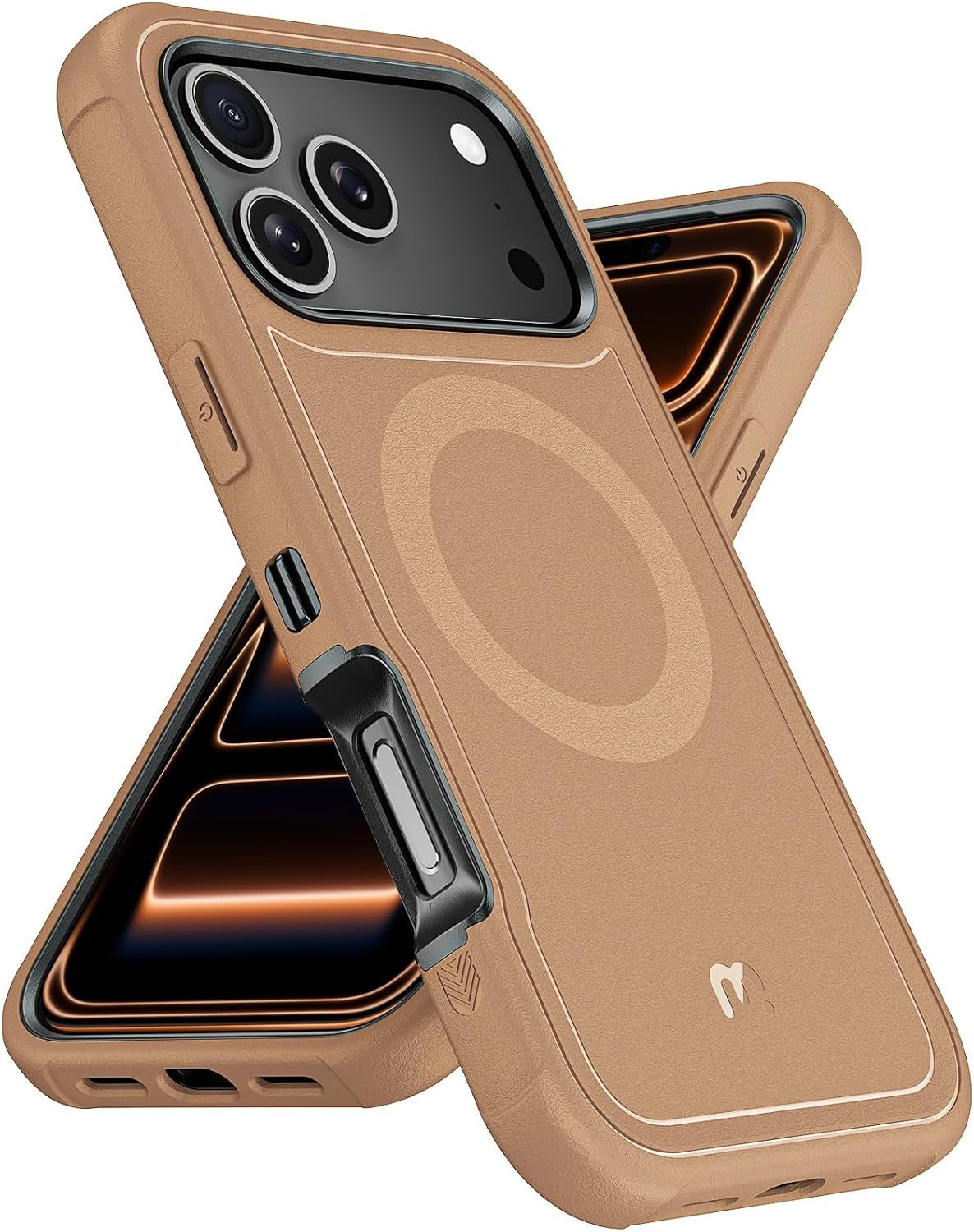 M MYBAT PRO for Iphone 17 Pro Max Case,Maverick Series Magnetic Phone Case for Iphone 17 Pro Max Rogue Edition,[Compatible with Magsafe],Heavy Duty Protection Rugged Case,Anti-Drop,Shockproof Cover