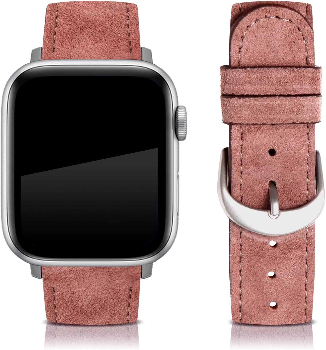 Designer Luxury Band Compatible with Apple Watch Band 45Mm 44Mm 42Mm 49Mm 38Mm 40Mm 41Mm Women Men, Soft Leather Strap Replacement Wristbands for Apple Watch Ultra and Iwatch 9 8 7 6 5 4 3 2 1 SE