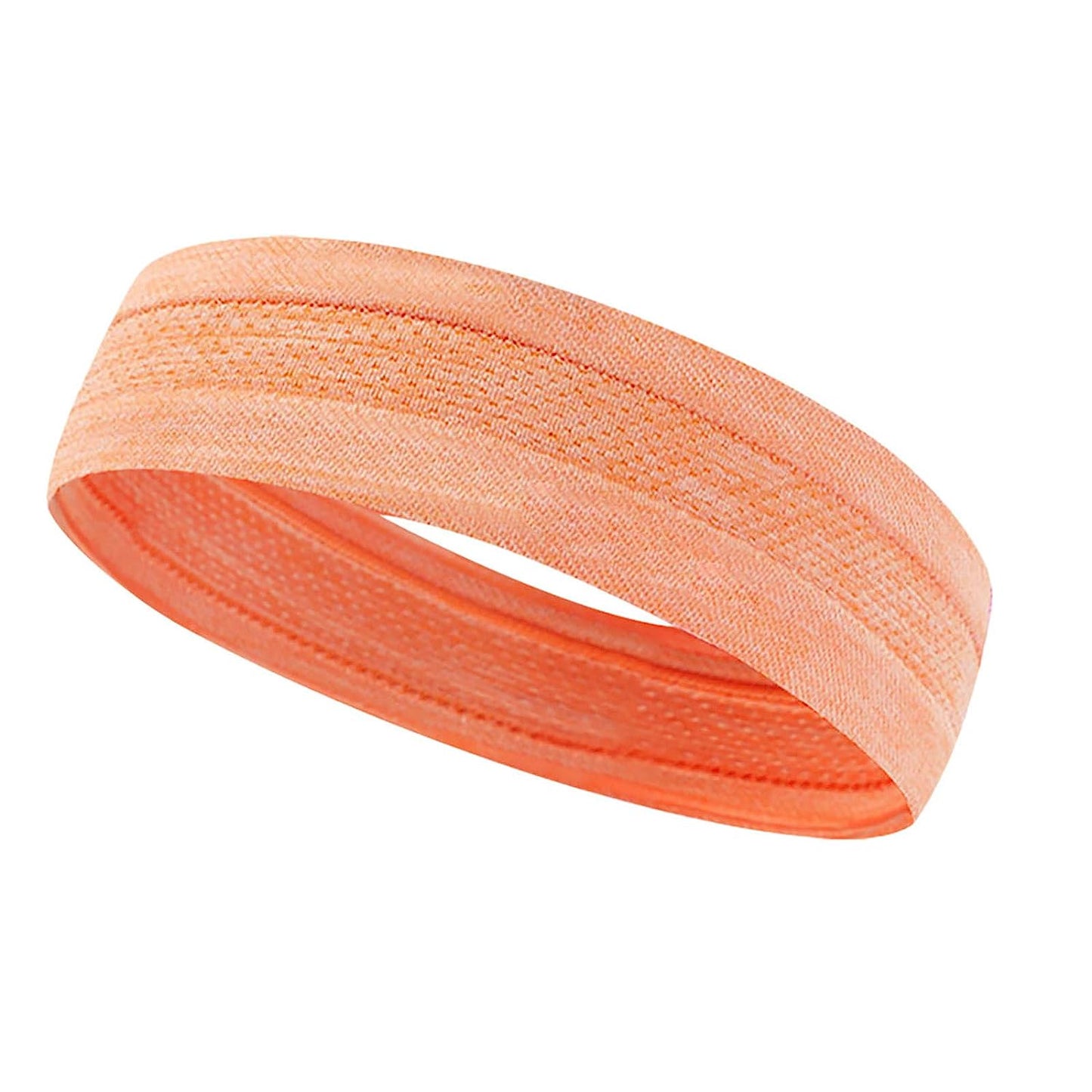Hair Band Headband with Anti-Slip Sweatband Yoga Sports Unisex Headband Headband Run Phone Headband  NREALY Orange One Size 