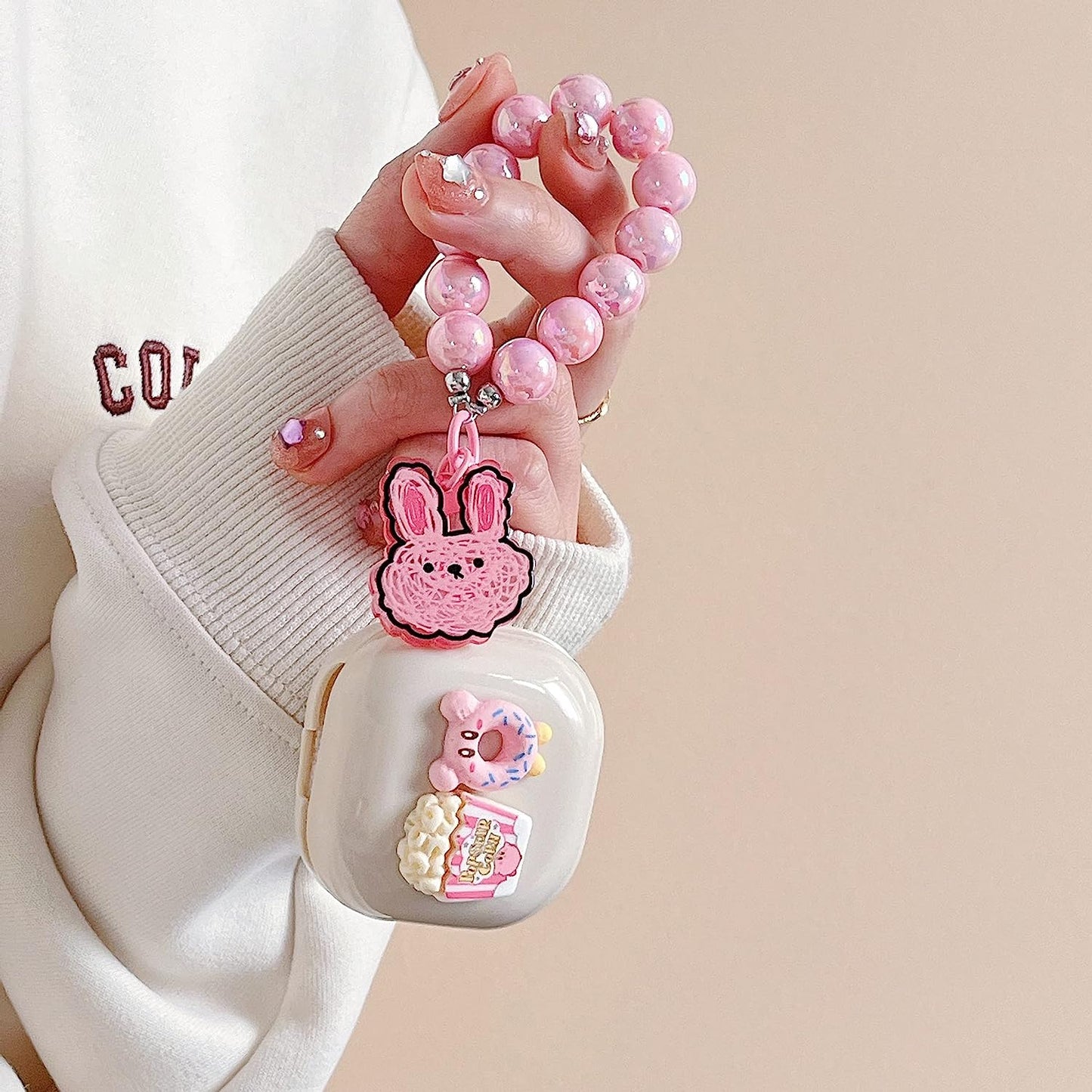 CASEVERSE Case for Samsung Galaxy Buds2 Pro/Buds 2 /Buds Pro/Buds Live with Keychain, Cute Funny Camera Protective Hard PC Headphones Covers  CASEVERSE   