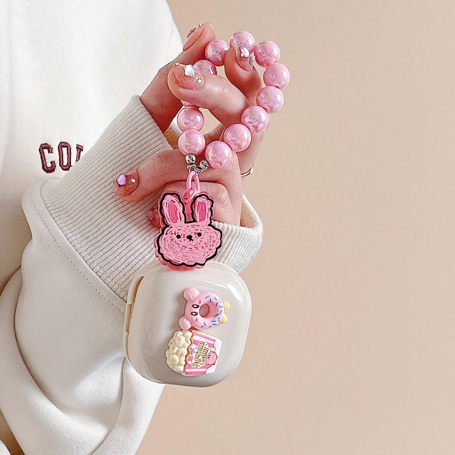 CASEVERSE Case for Samsung Galaxy Buds2 Pro/Buds 2 /Buds Pro/Buds Live with Keychain, Cute Funny Camera Protective Hard PC Headphones Covers  CASEVERSE   