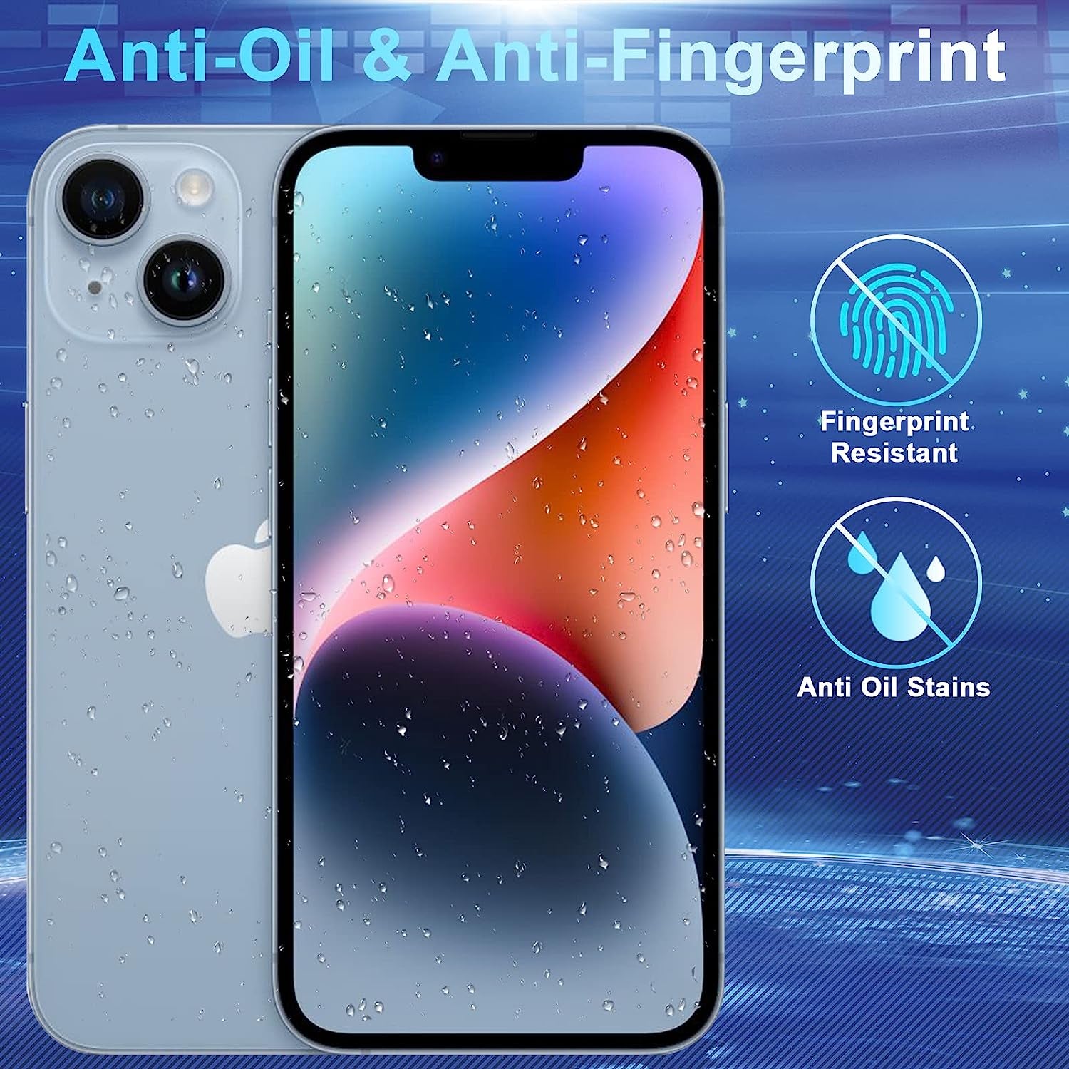 CWQZGUF JXJ 3 Pack Tempered Glass for Iphone 14 6.1 Inch, 3 Pack Camera Lens Screen Protector, 9H Hardness, Case Friendly, Case Friendlyanti-Scratch, Touch Sensitive, HD Clear Film for Iphone 14  JXJ-nsm14   