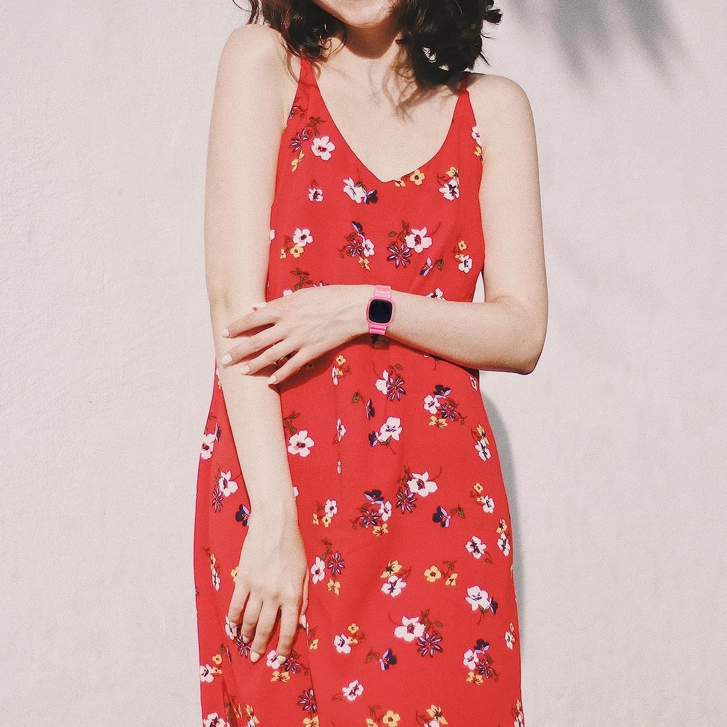 Afoskce Bands for Fitbit Versa 3 Bands/Fitbit Sense Bands/Fitbit Sense 2 Bands/Fitbit Versa 4 Bands for Women Men,Adjustable TPU Clear Bumper Protective Case Replacement Band for Watch  Afoskce   