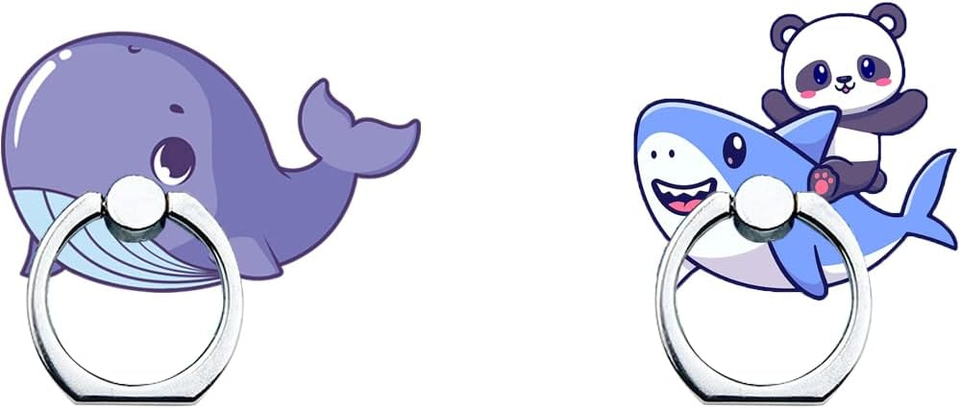 Cute Kawaii Kitty Phone Ring Stand Holder Anime 360 Degree Rotation Finger Ring Grip Stand for Cellphones,Smartphones and Tablets(Kitty Phone Ring Stand)  Cinpudo Shark and Whale Phone Ring Stand  