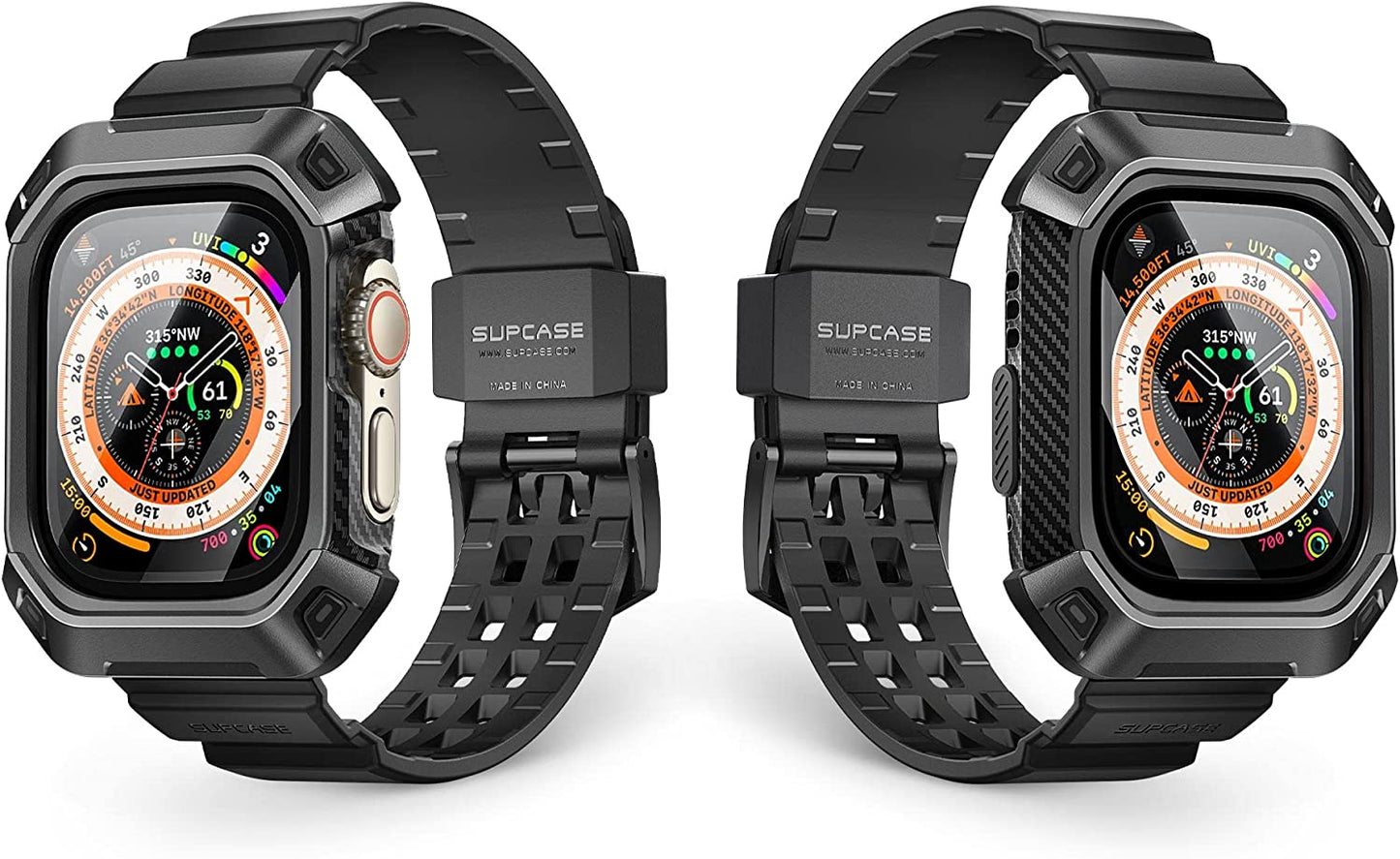 SUPCASE Unicorn Beetle Pro Case Designed for Apple Watch Ultra 49Mm (2022), [2 Pack Screen Protector] Rugged Protective Case with Strap Bands  SUPCASE   