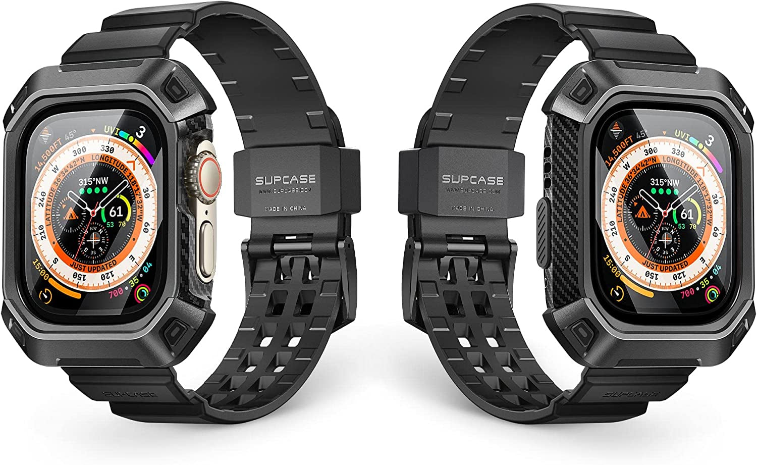 SUPCASE Unicorn Beetle Pro Case Designed for Apple Watch Ultra 49Mm (2022), [2 Pack Screen Protector] Rugged Protective Case with Strap Bands  SUPCASE   