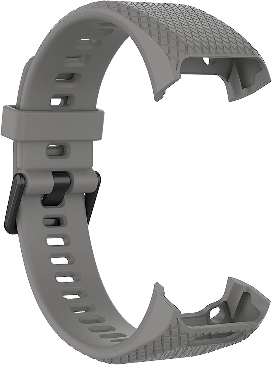 Compatible with Garmin Vivosmart HR Watch Bands Women Men, Replacement Silicone Band Straps Bracelet Wristbands Accessories Fit for Garmin Vivosmart HR, NOT for Vivosmart HR+ (Pink Gray Green)  XHNee   