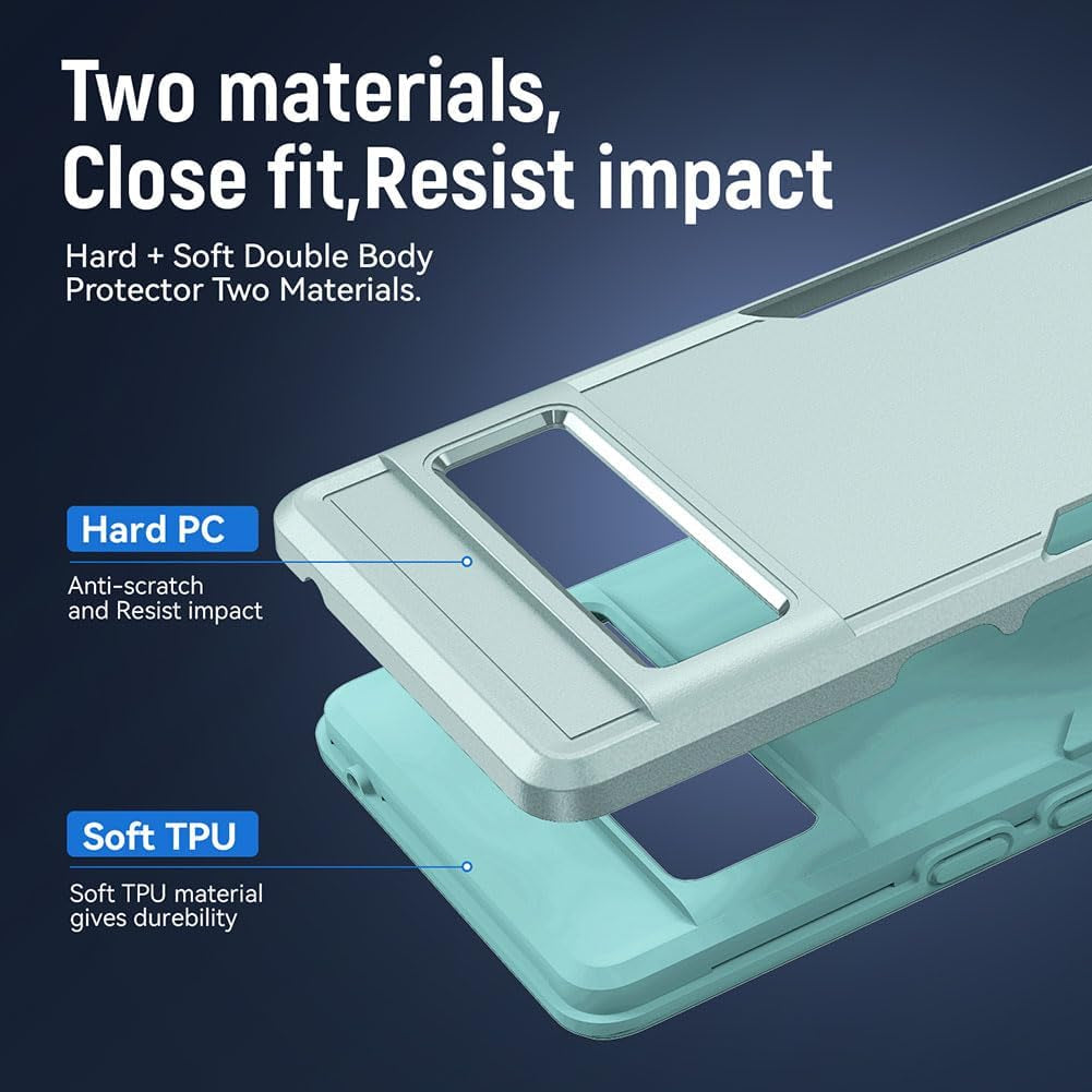 KANCIKOO Google Pixel 6 Pro Case(Not FIT for Pixel 6/6A) Heavy-Duty Shockproof Military-Grade Wireless Charging Support Phone Case for Google Pixel 6 Pro(2021) 6.67"(Green)  JShuifan   