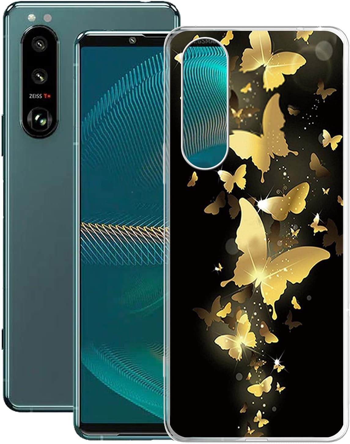 Phone Case for Sony Xperia 5 III (6.1 Inch), KJYF Shockproof Shell Bumper for Sony Xperia 5 III, Anti-Scratch Clear Back Cover [Thin Slim X Anti-Yellowing] - WMA30  KJYF   