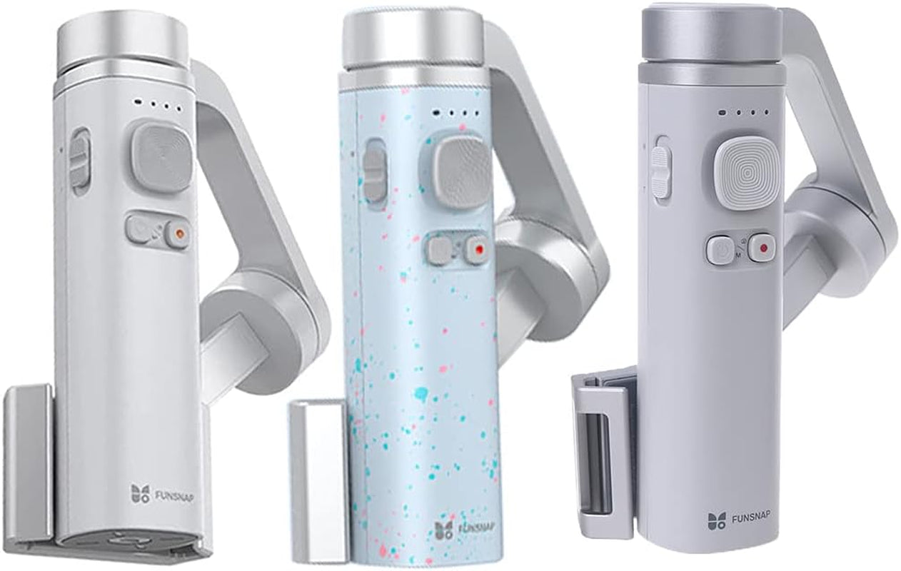 3-Axis Full-Angle Rotated Cell Phone Gimbal Stabilizer Portable Phone Stabilizer Large-Angle Extendable Cell Phone Stabilizer for Youtuber Live Video Shooting Gimbal Handheld Stabilizer  generic   