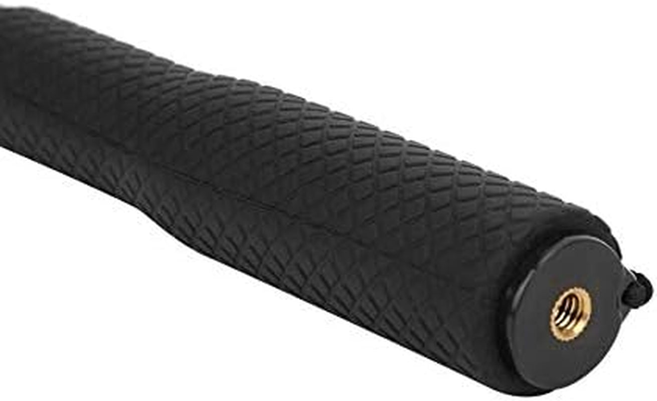 4 Sections Selfie Stick Telescopic Wireless Remote and Tripod Stand Selfie Stick, Ballhead Selfie Stick Tripod for Phone Vlog Video Shooting Live 1/4'' Screw Hole  Walfront   