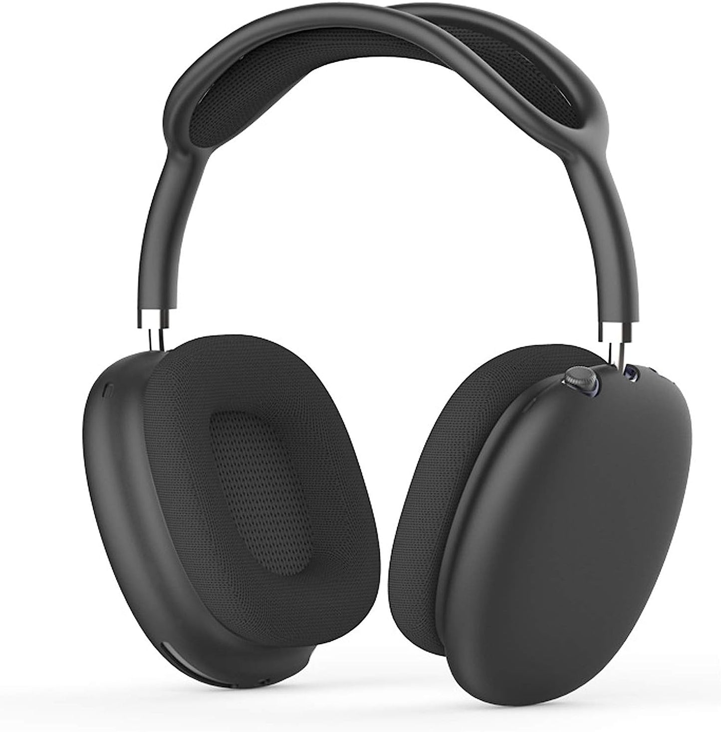 Youkei Compatible with Airpods Max Case Cover, Silicone Skin Cover Replacement Protective Earcup Protectors Pods Ear Cushions Compatible with Airpods Max (Red)  Youkei Black  