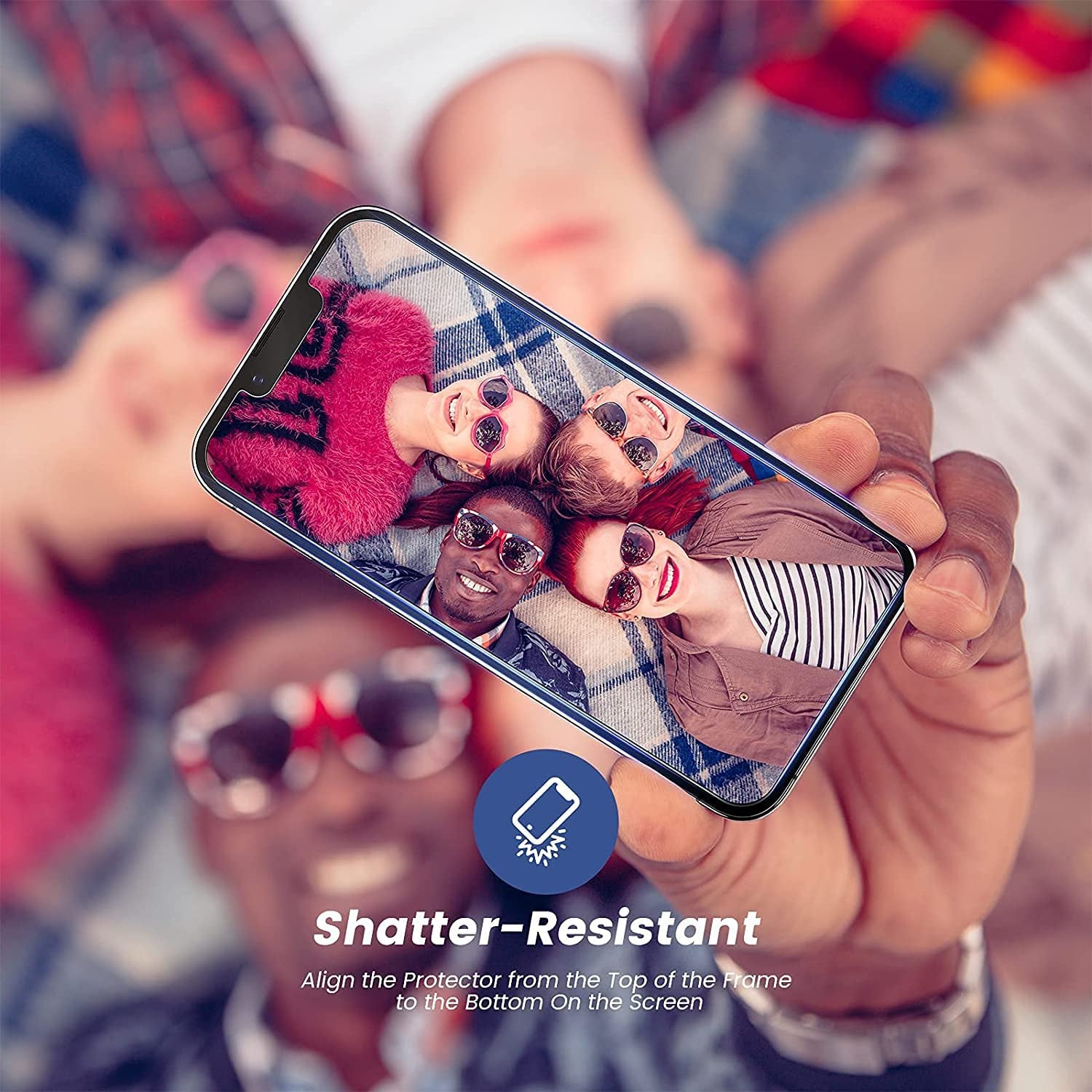 Mkeke Compatible for Iphone 13 Screen Protector/Iphone 13 Pro Glass Screen Protector Tempered 6.1 Inch 3-Pack  Mkeke   