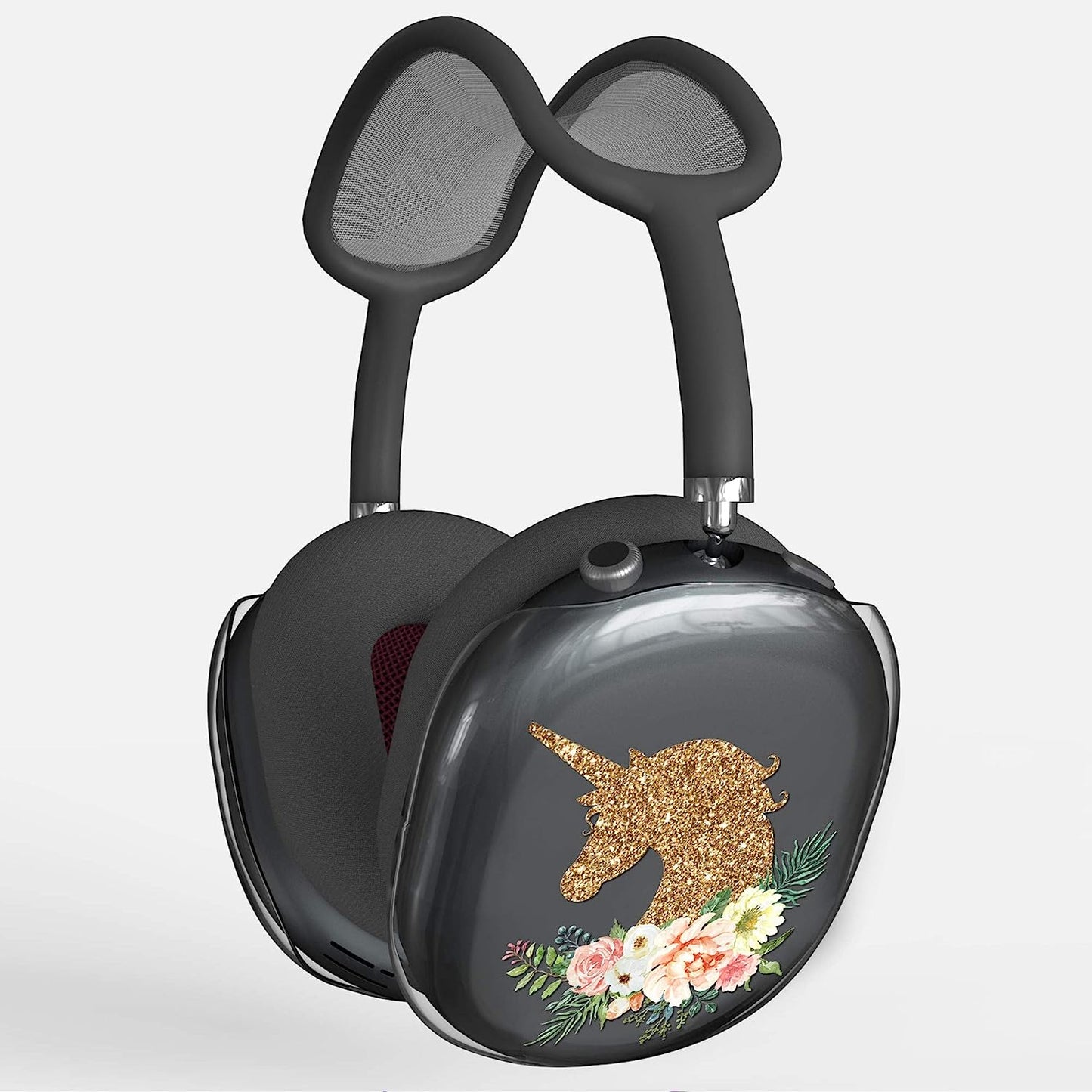 Pimpcase Compatible with Airpods Max Case Cover Headphone Sunflowers  PimpCase Glitter Unicorn  