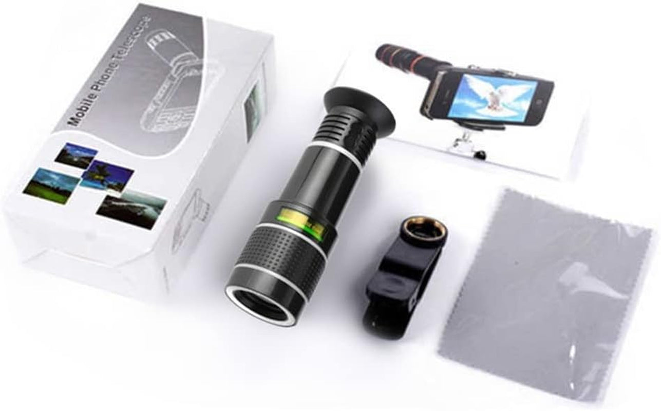 20X Mobile Telephoto Lens with Clip Universal 20X Zoom Universal Clip on Telephoto Lens External Mobile Phone Camera  TECKEEN   