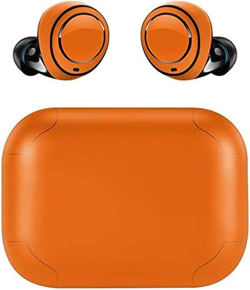 Skinit Decal Skin Compatible with Echo Buds - Officially Licensed Originally Designed Orange Design  Skinit   