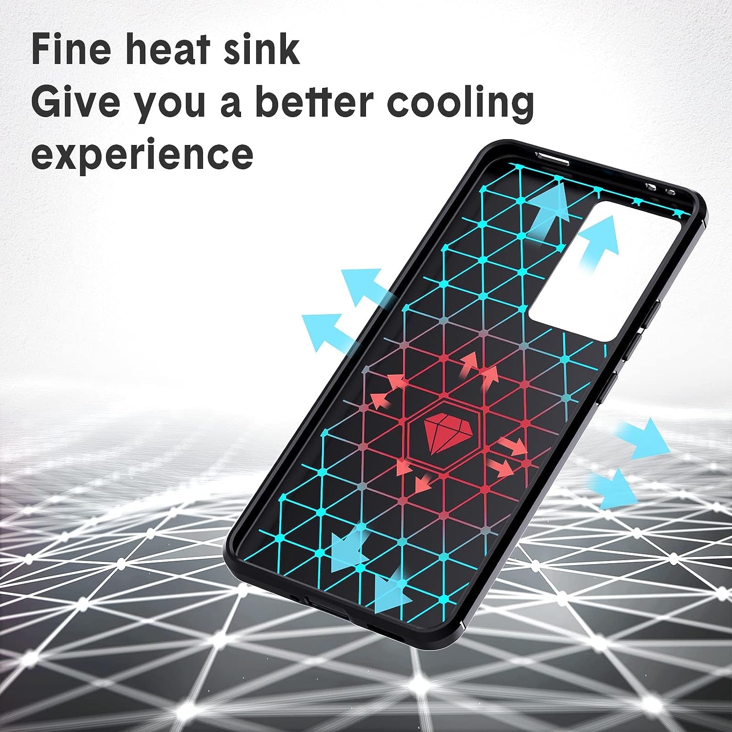 Natbok Compatible with Xiaomi Poco F5 Pro Case, Flexible TPU [Brushed Texture] [Anti-Slip] Shockproof Military Protection Bumper Phone Case,Slim Case Cover Compatible with Poco F5 Pro,Black  Natbok   