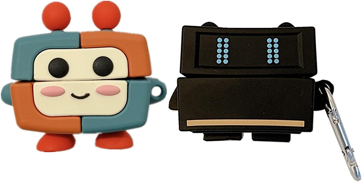 [2 Pack] CASEVERSE Cases for Samsung Galaxy Buds2 Pro/Galaxy Buds 2/Galaxy Buds Pro/Galaxy Buds Live, Cute Silicone Game Design Shockproof Cover for Boys  CASEVERSE E  