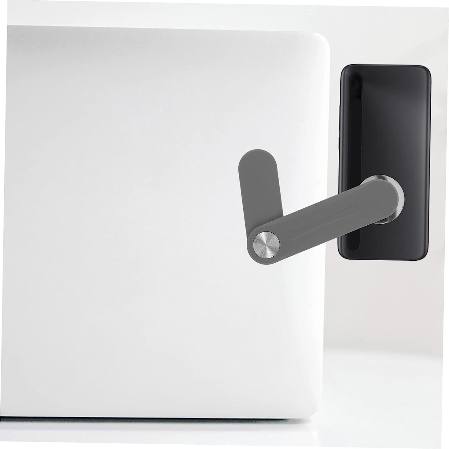 SOLUSTRE Expand Mobile Phone Bracket Hands Free Phone Holder Jounal Notebooks Magnetic Cell Phone Holder Computer Expansion Bracket Magnetic Laptop Phone Mount Laptop Mount Laptop Holder  SOLUSTRE   