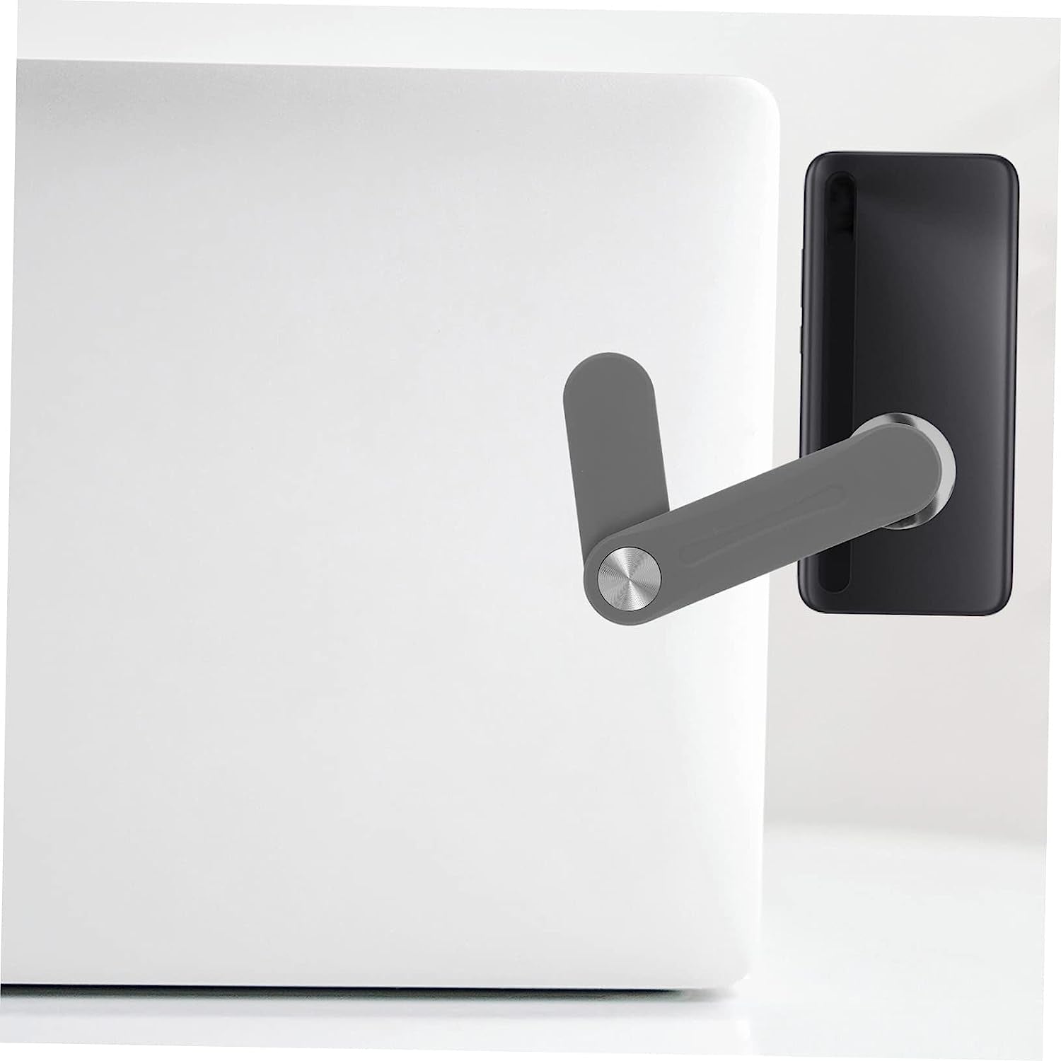 SOLUSTRE Expand Mobile Phone Bracket Hands Free Phone Holder Jounal Notebooks Magnetic Cell Phone Holder Computer Expansion Bracket Magnetic Laptop Phone Mount Laptop Mount Laptop Holder  SOLUSTRE   