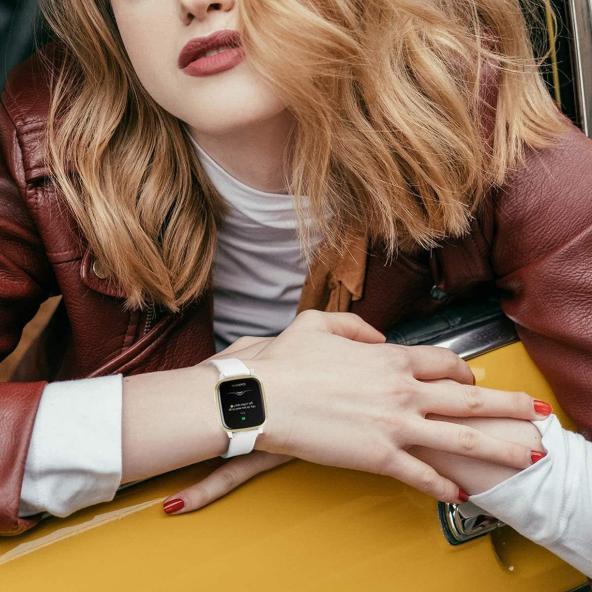 Vicrior Bands Compatible with Garmin Venu/Venu Sq Smart Watch, 6PCS Soft Silicone Fadeless Pattern Printed Floral Replacement Band for Garmin Vivoactive 3 / Vivomove/Luxe/Hr  ViCRiOR   