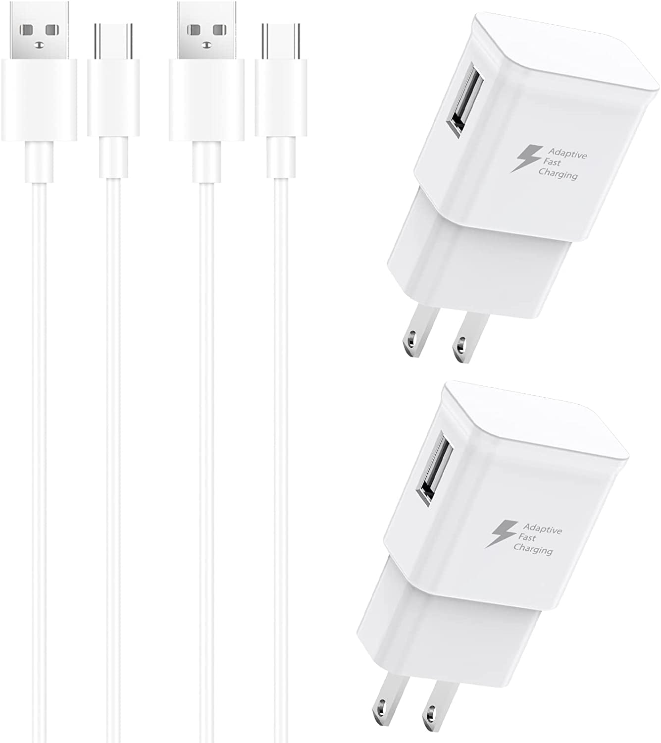 Samsung Charger Fast Charging with USB Type C Cable 6FT for Samsung Galaxy S10/S10E/S10 Plus/S9/S9 Plus/S8/S8 Plus/S20 S21 S22 S23 Ultra/Note 8/Note 9/Note 10/Note 20/A50/A51/A52/A53/A32/A13 [2-Pack]  Shenzhen Xuan Yang Technology Co Ltd   