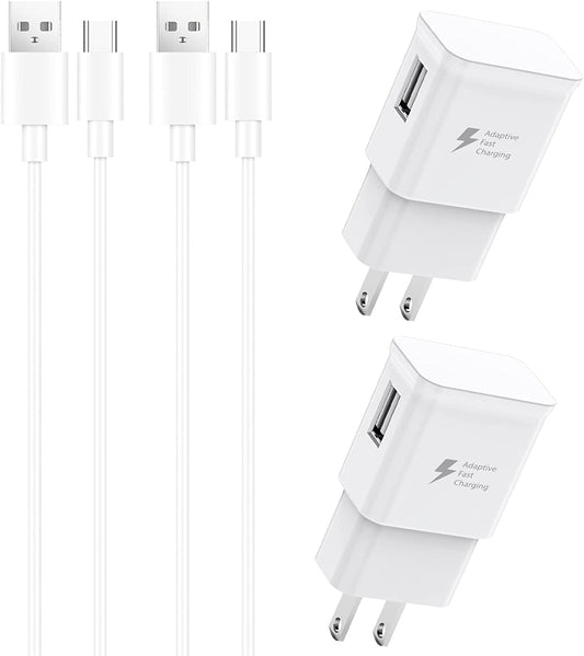 Samsung Charger Fast Charging with USB Type C Cable 6FT for Samsung Galaxy S10/S10E/S10 Plus/S9/S9 Plus/S8/S8 Plus/S20 S21 S22 S23 Ultra/Note 8/Note 9/Note 10/Note 20/A50/A51/A52/A53/A32/A13 [2-Pack]  Shenzhen Xuan Yang Technology Co Ltd   