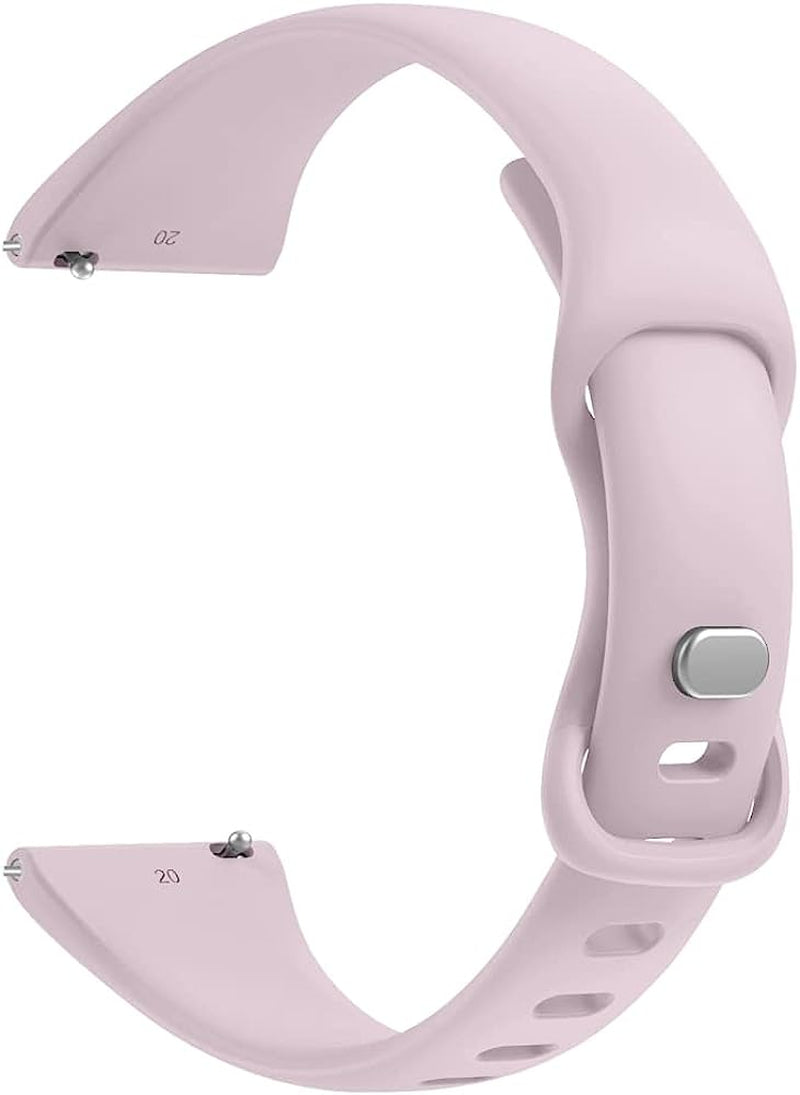 AEHON Slim Narrow Bands for Garmin Vivoactive 3/3 Music/Forerunner 245/645/Vivomove Hr/Venu Sq 20Mm Soft Silicone Sport Wristbands  AEHON Lavender Purple Venu 