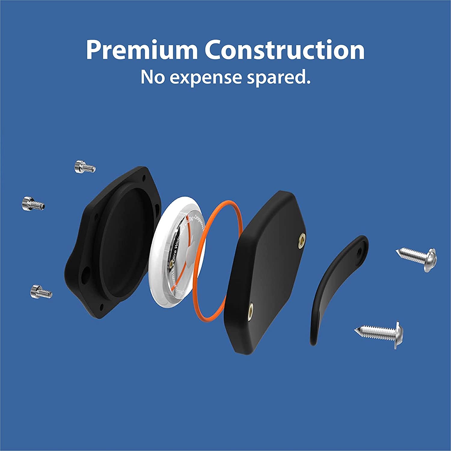 Tagvault Pet (2 Pack) - the Original Airtag Dog Collar Waterproof Mount, Ultra-Durable, Fits All Width Collars | Elevation Lab  Elevation Lab   