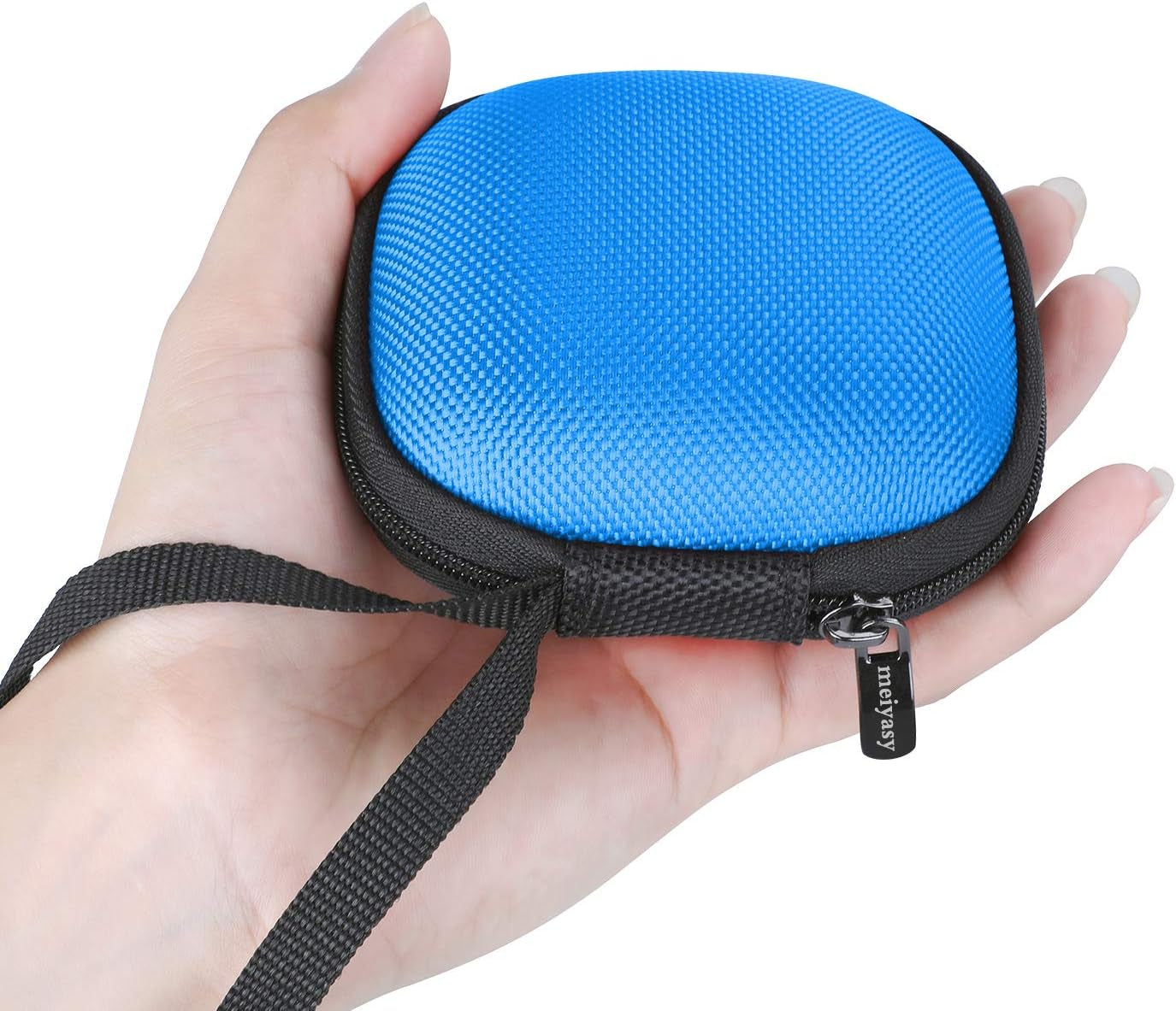 Meiyasy Portable Carrying Case for Powerbeats Pro 2019, 360° Full Body Case, Anti-Lost, of Powerbeats Pro Accessories Case [Without Headphones] (Blue)  meiyasy   