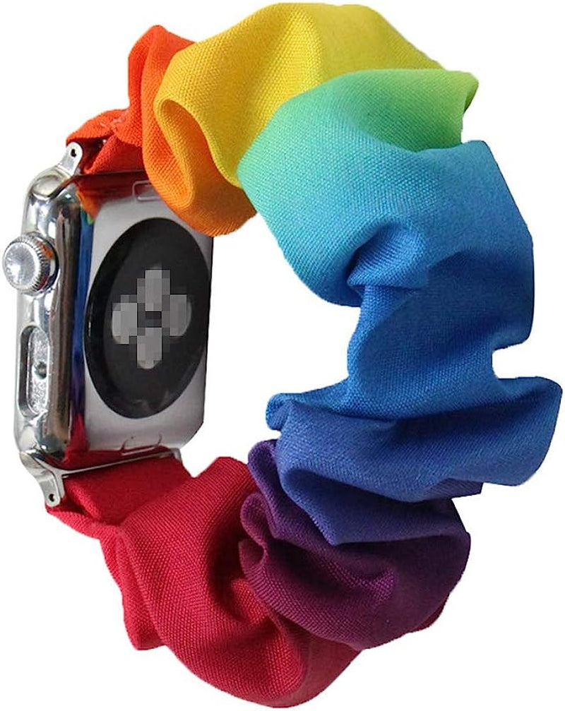 Tomcrazy Scrunchie Elastic Watchband for Apple Watch Band Series 8 7 6 5 4 3 2 1 SE Ultra, Watch Band for Iwatch 49Mm 45Mm 41Mm 38Mm 40Mm 42Mm 44Mm Strap Bracelet  Ruidou Technology Co Ltd   