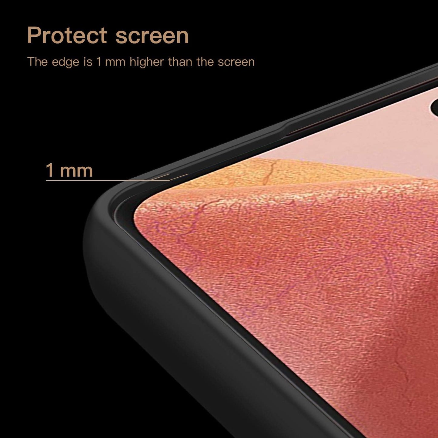 Kqimi Case for Samsung Galaxy Note 20 Ultra, Premium Leather Slim Stylish Soft Grip Shockproof Anti-Scratch Protection Cover Cases for Samsung Galaxy Note20 Ultra 5G (6.9") 2020 (Black)  Kqimi   